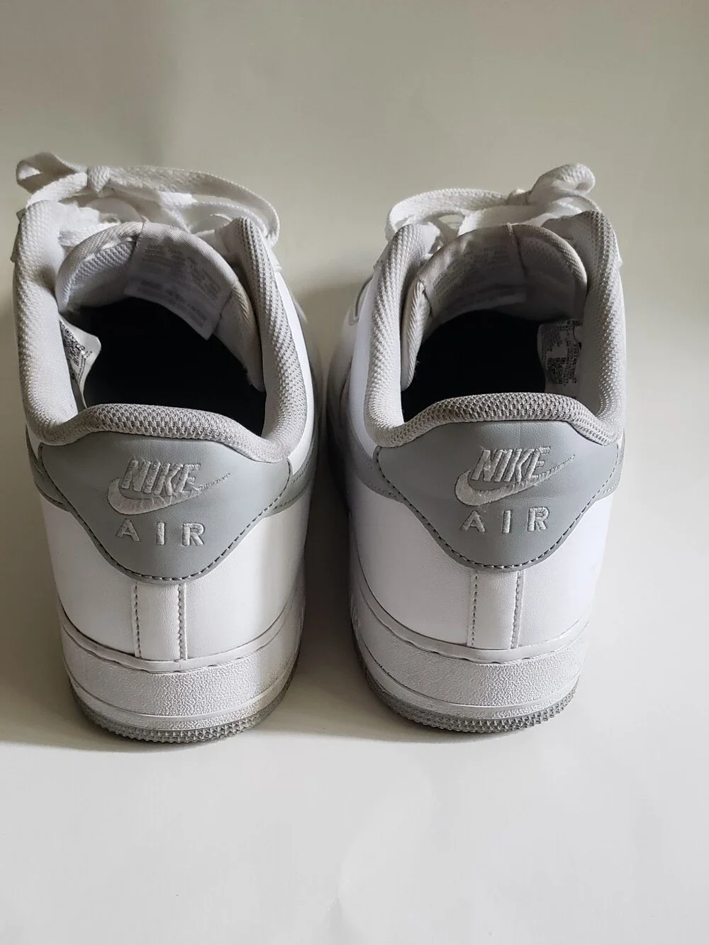 Nike Air Force 1 ’07 Low White Light Smoke Grey FJ4146-100 - Men's Size 13